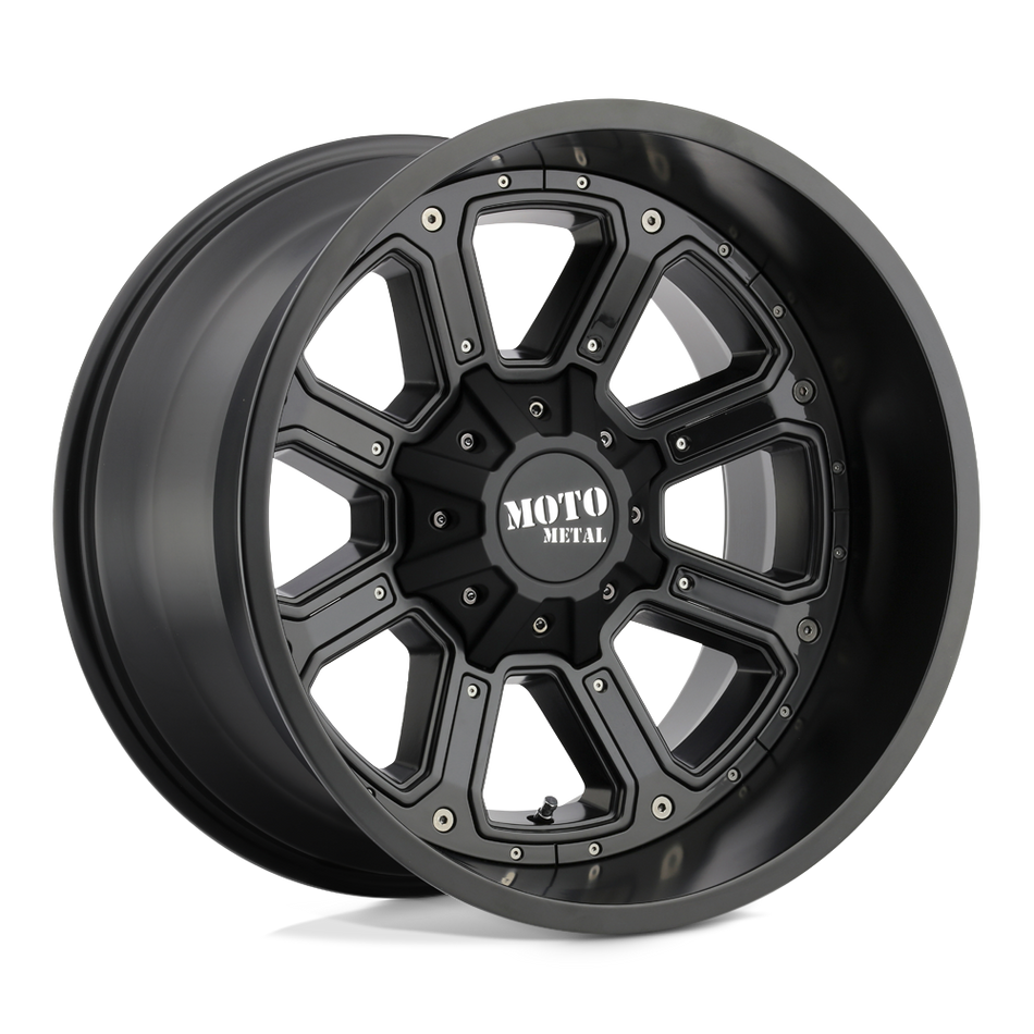 Moto Metal MO984 Shift - Matte Black Gloss Black Inserts
