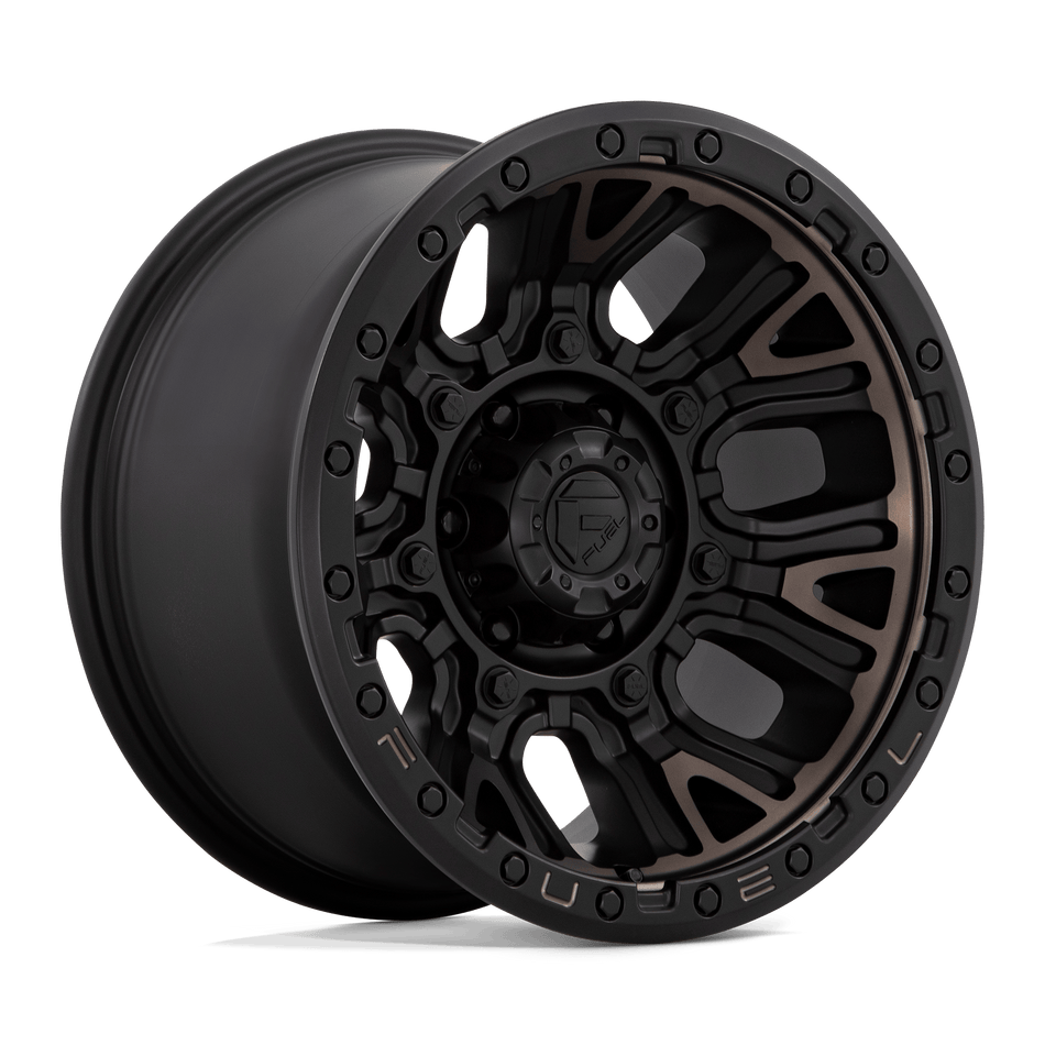 D824 TRACTION - MATTE BLACK WITH DOUBLE DARK TINT
