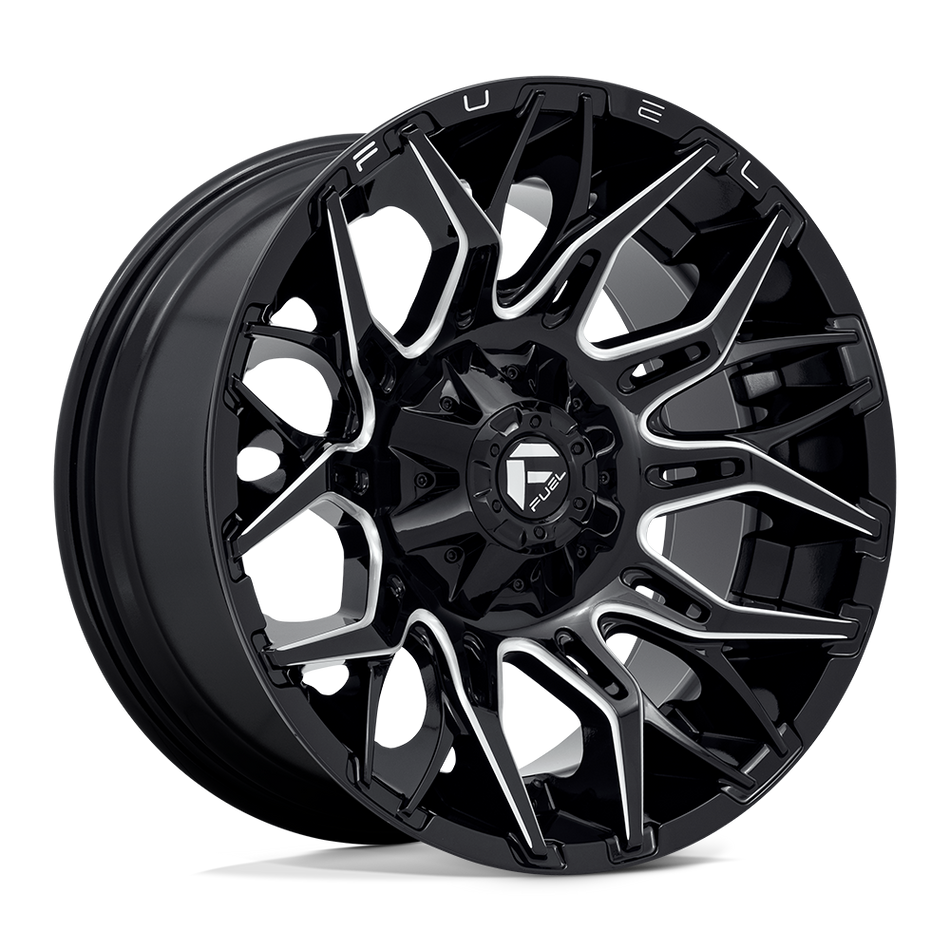 D769 TWITCH - GLOSSY BLACK MILLED